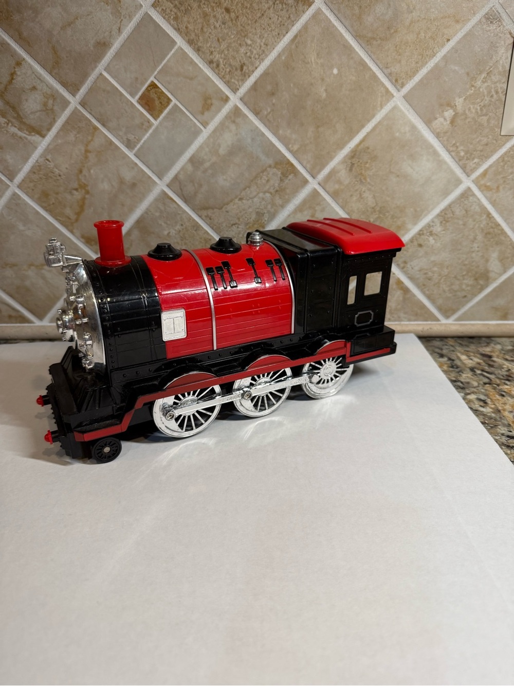 Christmas Holiday Battery Operated Locomotive Only, Not Tested, As-Is
